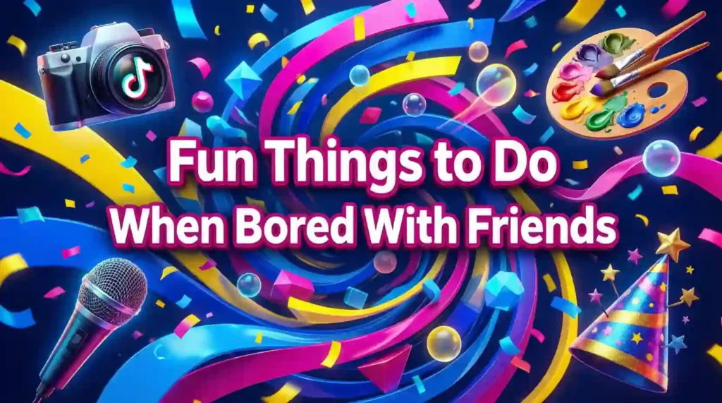 fun things to do when bored with friends image