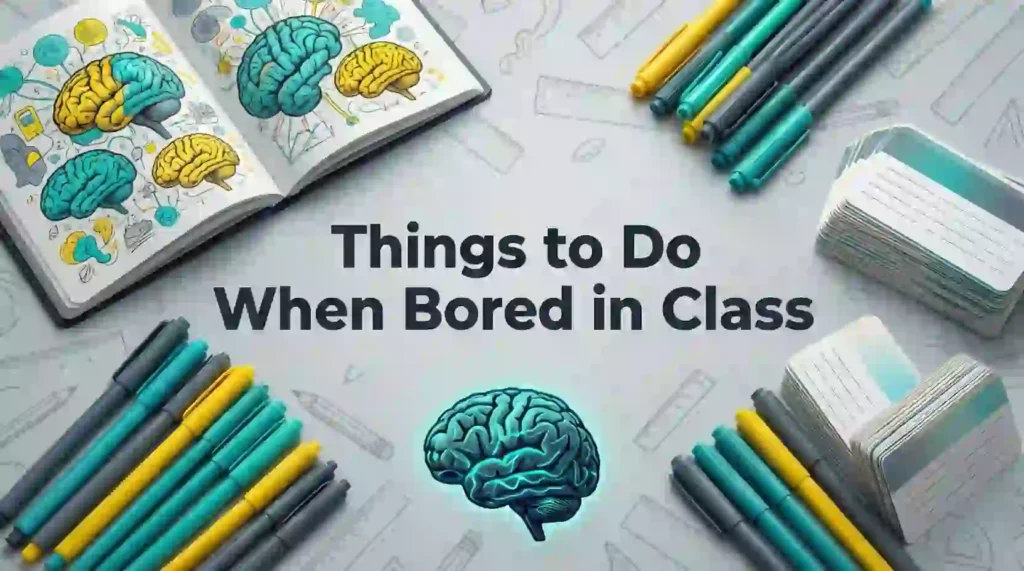 things to do when bored in class image