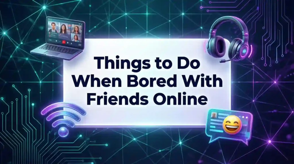 things to do when bored with friends online image