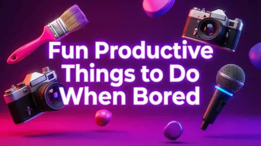 fun productive things to do when bored image