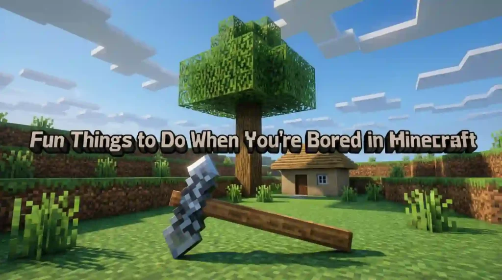 fun things to do when your bored in minecraft image