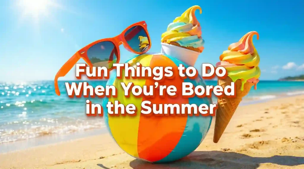 fun things to do when your bored in the summer image