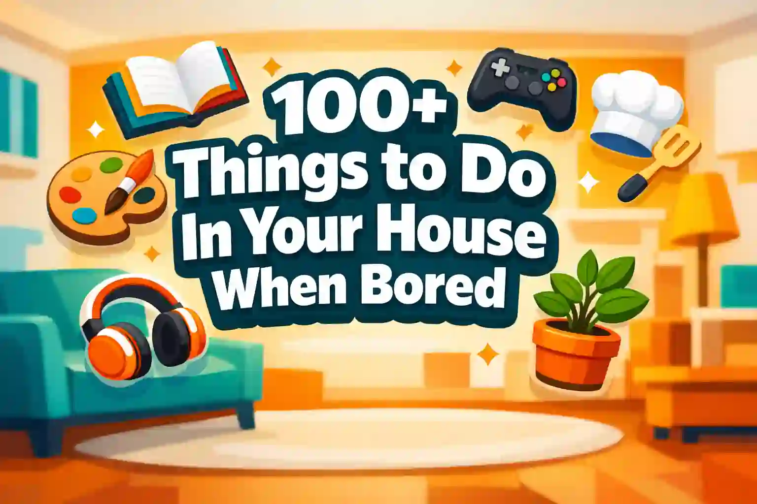 100+ Things To Do In Your House When Bored