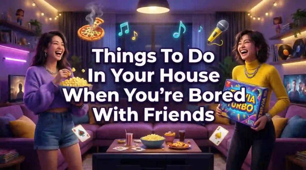 things to do in your house when your bored with friends image