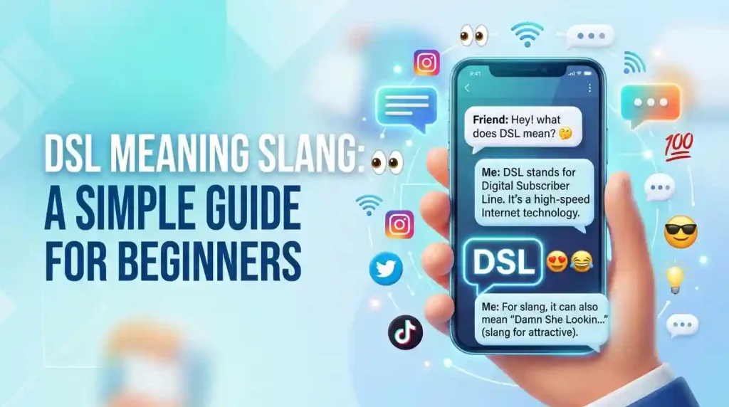 DSL Meaning Slang: A Simple Guide for Beginners