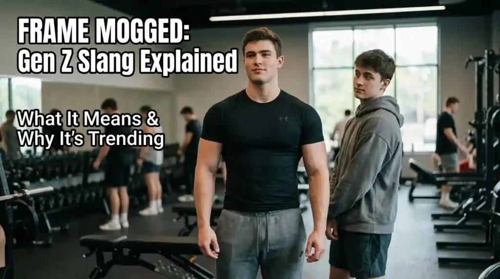 Frame mogged Meaning: What It Means in Gen Z Slang