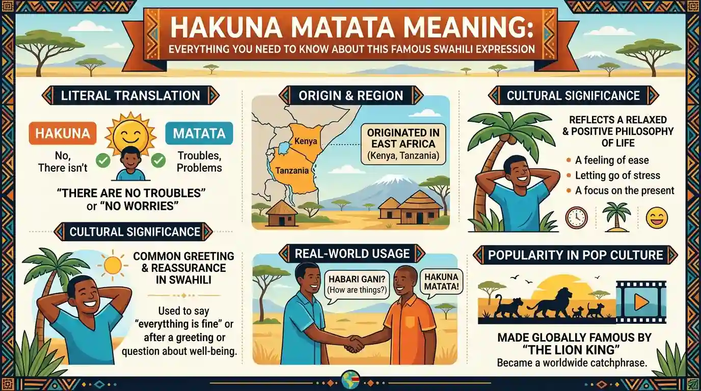 Ha ku na ma ta ta meaning​: Everything You Need to Know About This Famous Swahili Expression