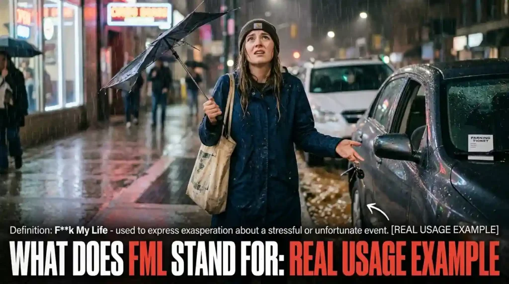 What does fml stand for: Usage Example